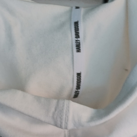 HARLEY Davidson white Sweatshirt sz 2X - Picture 4 of 6